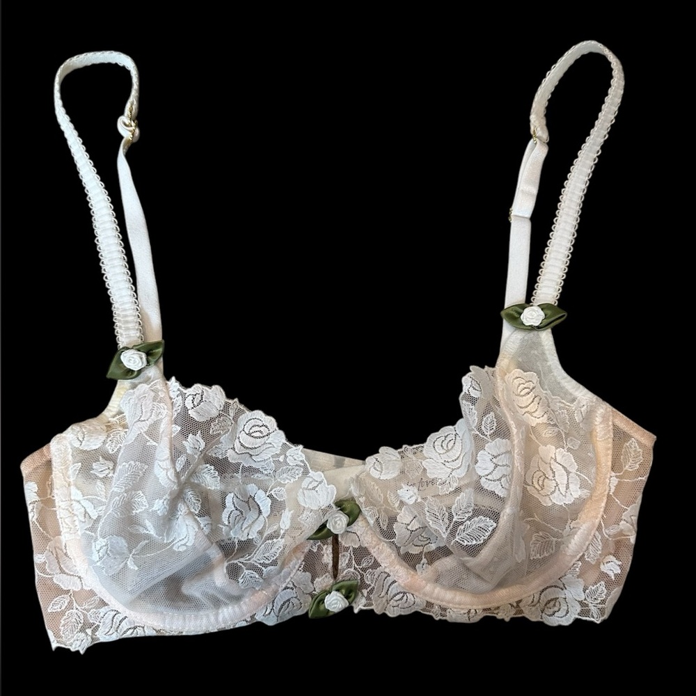 For Love and Lemons Sweetheart Lace bra